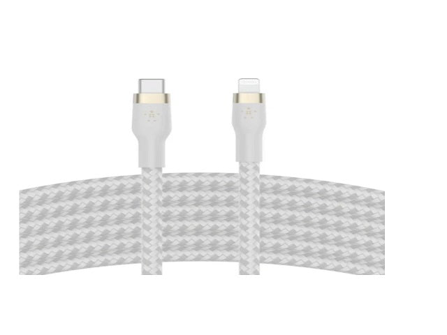 Cable USB-C a Lightning Belkin BOOST CHARGE 3m Blanco