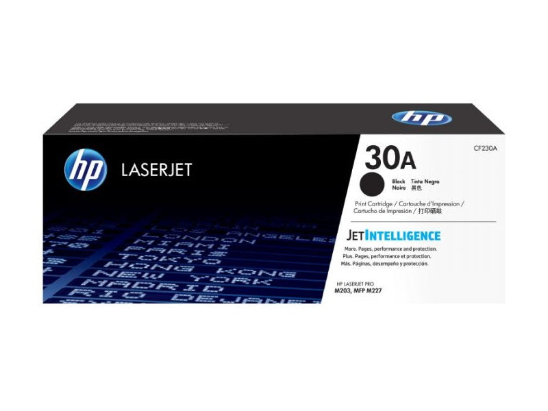 Cartucho de Toner Negro Original HP 30A LaserJet Pro