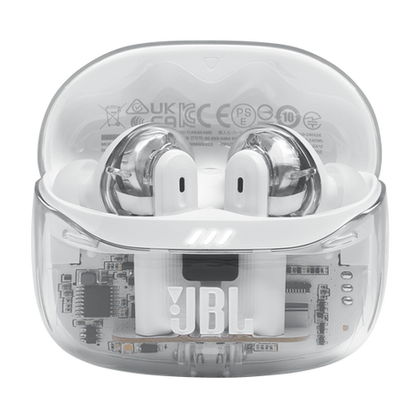 Auriculares Inalámbricos JBL TUNE Beam 2 Ghost White, ANC y 48 horas de autonomía