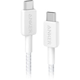 Cable Anker 322 USB-C a USB-C Blanco – Reforzado (A81F6H21)