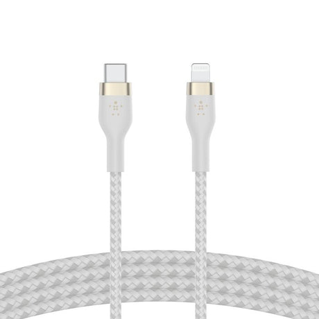 Cable USB-C a Lightning Belkin BOOST CHARGE 2m Blanco