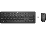 Set Teclado y Mouse Inalámbrico HP Negro