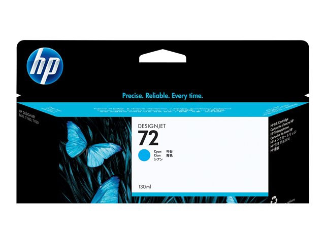 Cartucho de Tinta Cian HP 72 Original | 130ml para DesignJet – C9371A