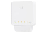 Switch gestionado – Ubiquiti UniFi USW‑Flex – 5 puertos Gigabit – PoE – Interior/Exterior – 46W