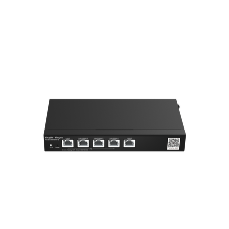 Router de Oficina PoE Ruijie Reyee RG‑EG305GH‑P‑E – 5 Puertos Gigabit – 4 PoE+ – 1.5 Gbps – Gestión en la Nube