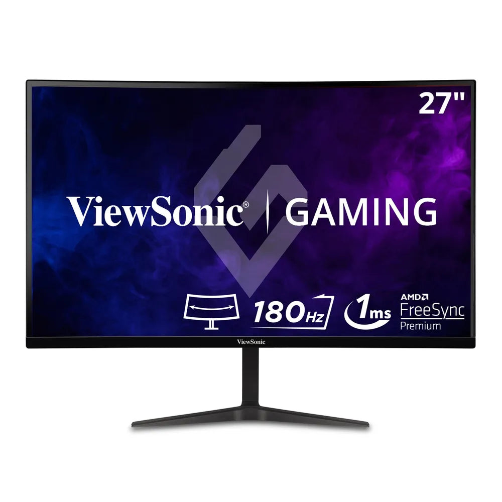 Monitor Gaming ViewSonic VX2718-2KPC-MHD – 27", Curvo QHD 2560x1440, 180Hz