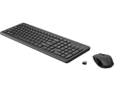Combo inalámbrico – HP 330 – Teclado completo + Mouse óptico – 2.4 GHz – USB‑A – Negro (2V9E6AA)