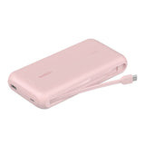 Power Bank Belkin BPB024fqPK 10K/20K con Cable USB-C Integrado Rosa