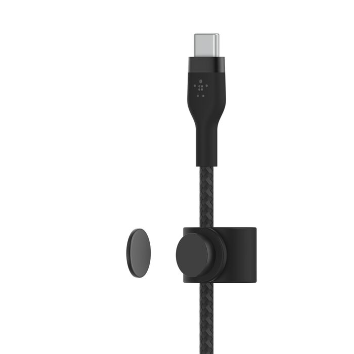 Cable USB-C a Lightning Belkin CAA011bt2MBK BoostCharge PRO Flex 2m Negro