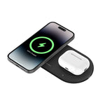 Base Convertible Belkin 15W Lithium Universal QI2 2 en 1 PAD + USB-C 5W