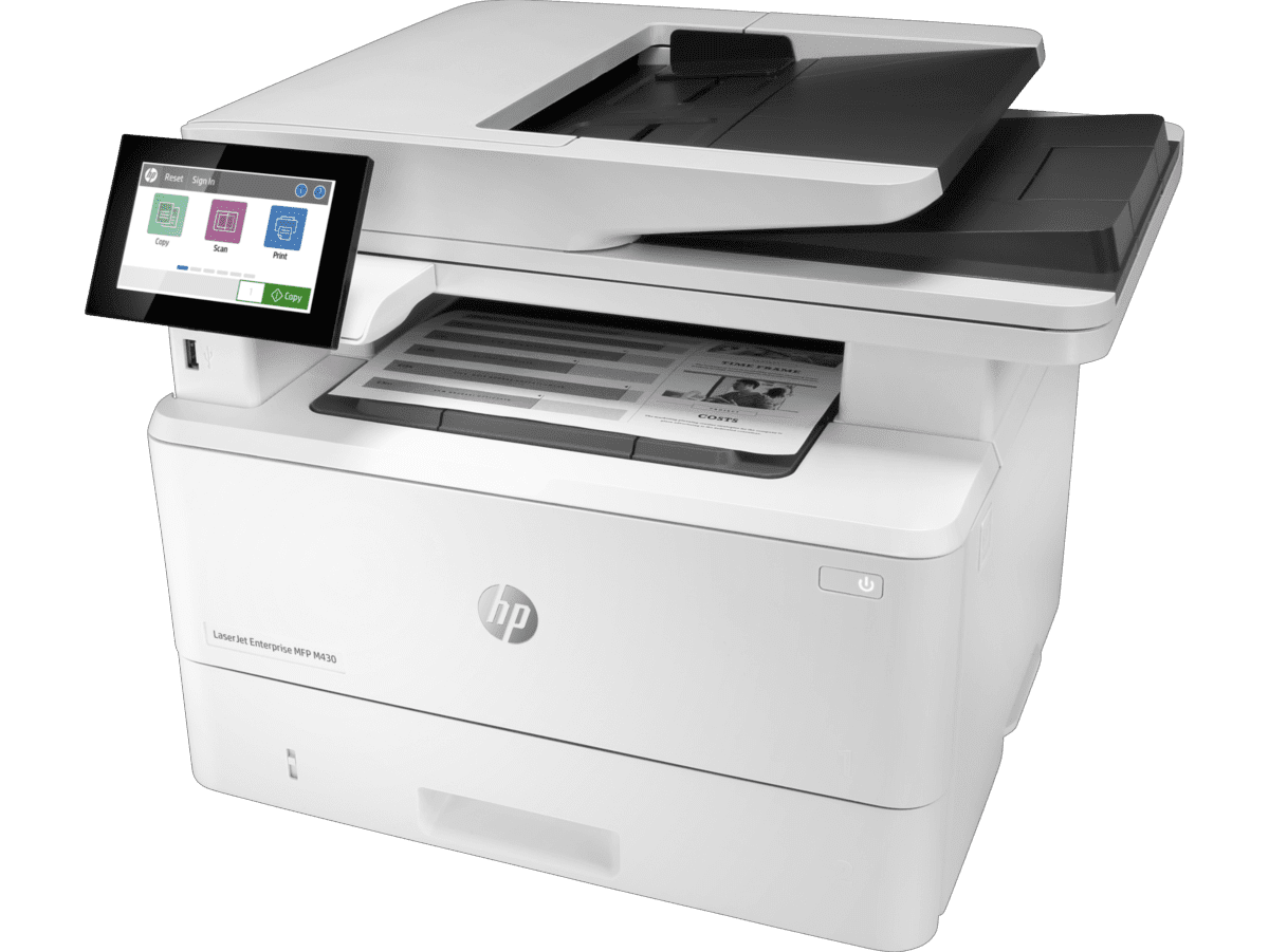 Impresora Multifunción Láser B/N HP LaserJet Enterprise MFP M430f – Dúplex / Gigabit LAN (3PZ55A#BGJ)