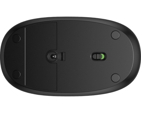 Mouse inalámbrico – HP 240 – Bluetooth 5.1 – 1600 DPI – Diseño ambidiestro – Color Negro (3V0G9AA)