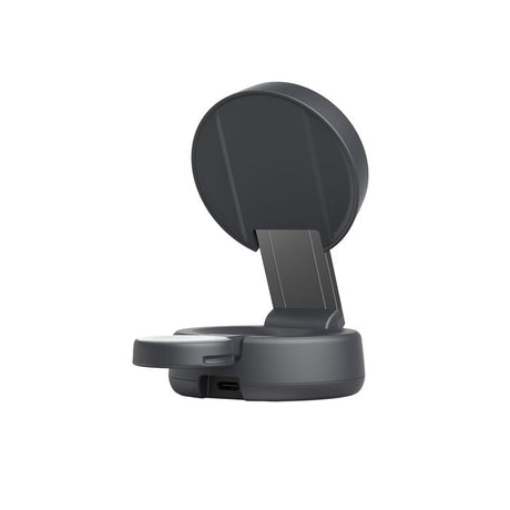 Cargador Magnético Belkin 2‑in‑1 Convertible – Qi2 25W – Charcoal
