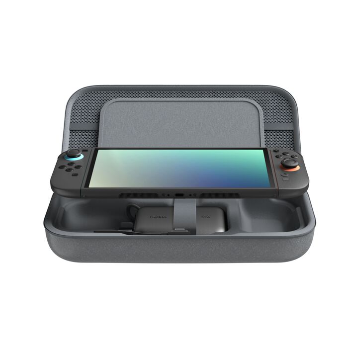 Charging Case 20W Belkin para Nintendo Switch 2 – ENA001fqCH-V1 / Charcoal