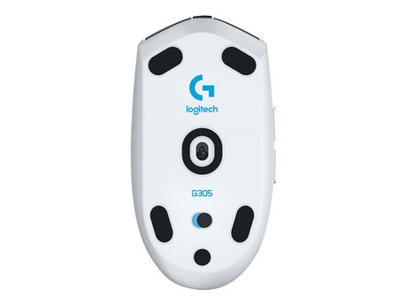 Mouse Inalámbrico Gaming Logitech G G305 / Blanco / Sensor HERO / LIGHTSPEED