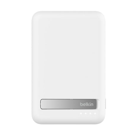Belkin Qi2 Power Bank 15W – 5,000 mAh / Magnético / USB-C / Blanco