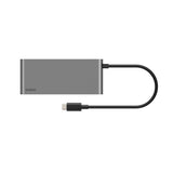 Hub USB‑C – Belkin 8 Puertos – 2.5Gb Ethernet – 100W Power Delivery – 4K@60Hz – Space Gray (INC024fqSGY)