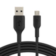 Cable cargador USB‑A a Micro‑USB – Belkin BoostCharge – 1 m – Negro – CAB005bt1MBK