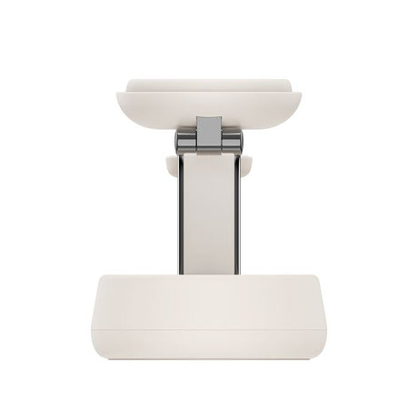 Base de Carga Magnética Belkin UltraCharge Pro 3‑in‑1 – Qi2 25W – Sand – WIZ040ttSD