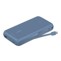 Power Bank Belkin BPB024fqBL 20K con Cable USB-C Integrado Azul 30W
