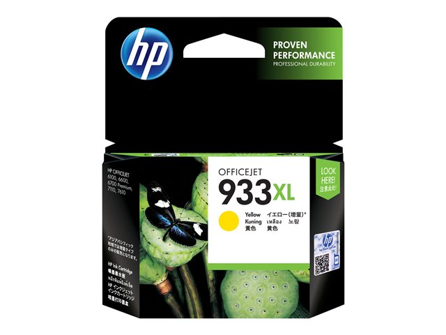 Cartucho de Tinta Amarilla Alto Rendimiento Original HP 933XL Officejet