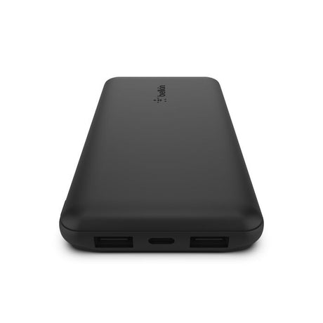 Cargador Portátil Belkin BPB011btBK – 10000mAh / 15W / 2x USB-A + 1x USB-C / Negro
