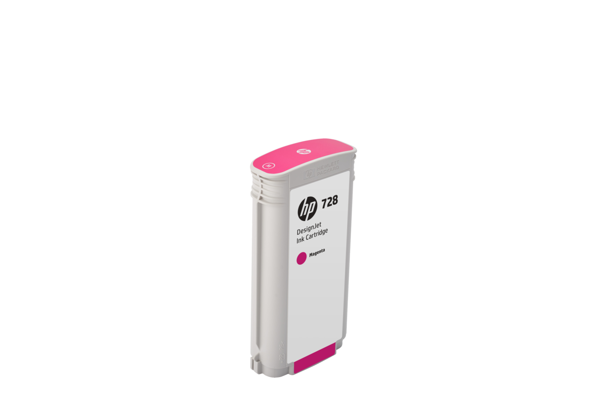 Cartucho de Tinta Magenta Tintado Original HP 728 DesignJet 130ml