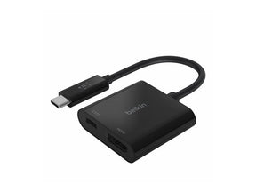 Adaptador de video y carga USB‑C a HDMI – Belkin – AVC002btBK – 4K UHD – 60W PD