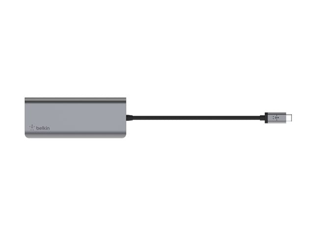 Adaptador Multipuerto Belkin CONNECT USB-C 6 en 1 HDMI 1GbE