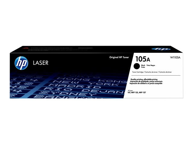 Cartucho de Toner Negro Original HP 105A LaserJet