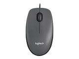 Ratón Óptico Cableado Ambidextro Logitech M90 USB