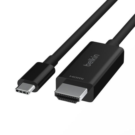 Cable Adaptador Belkin USB-C a HDMI – 2m – 8K60Hz – Negro AVC012bt2MBK