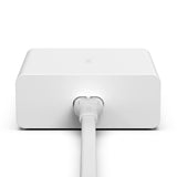 Adaptador Corriente Belkin GaN 108W Carga Rápida 4 Salidas USB/USB-C Blanco