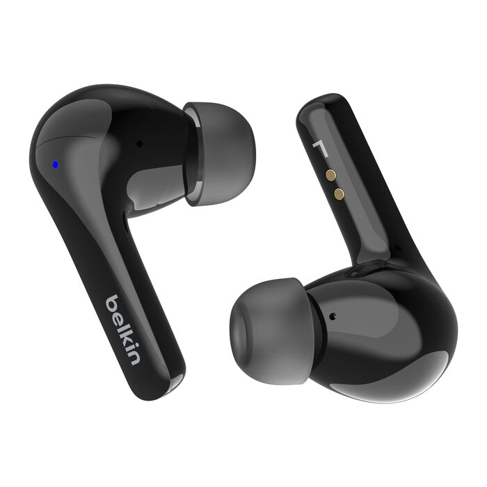 Audífonos Inalámbricos con Micrófono Belkin SoundForm Motion ANC Negros
