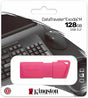 USB Flash Drive – Kingston DataTraveler Exodia NEON – 128GB – USB 3.2 Gen 2 – KC‑U2L128‑7LN – Pink