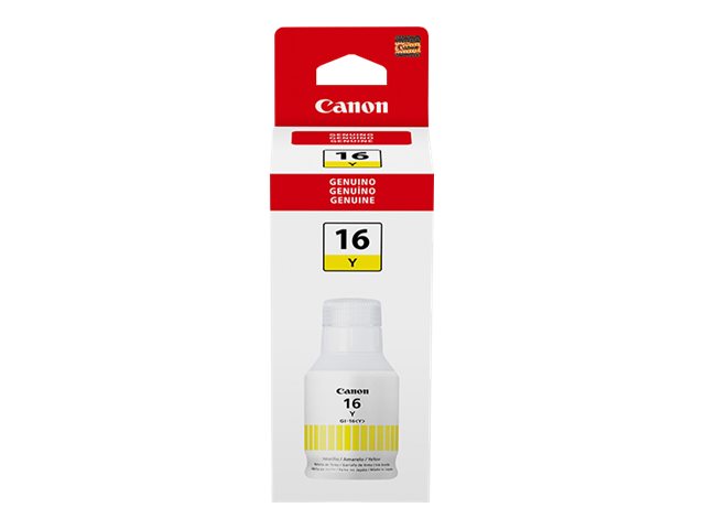 Recarga de Tinta Amarilla Original Canon GI 16 Y