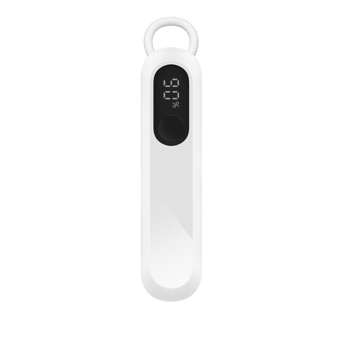 Power Bank Belkin BPB027fqWH, 20W, 10,000 mAh, con pantalla digital – color White