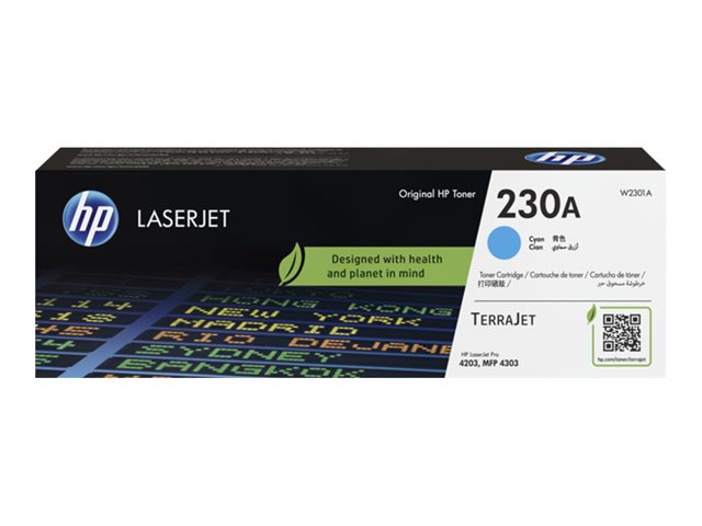 Cartucho de Toner Cian Original HP 230A LaserJet