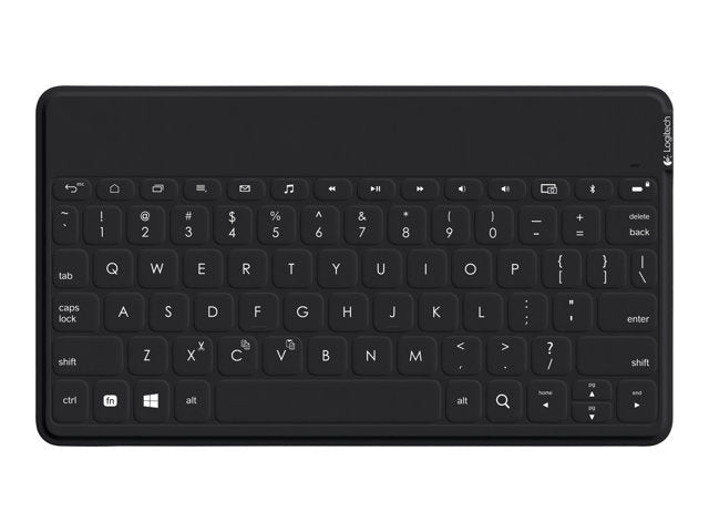 Teclado Bluetooth Impermeable Logitech Keys-To-Go Negro