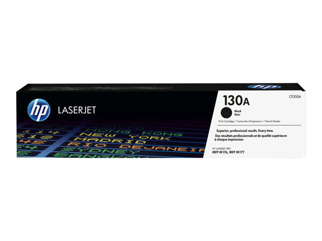 Cartucho de Toner Negro Original HP 130A LaserJet Pro Color