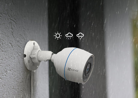 Cámara de vigilancia Wi‑Fi EZVIZ H3c Color – 1080p Full HD – Visión nocturna a color – Defensa activa – IA
