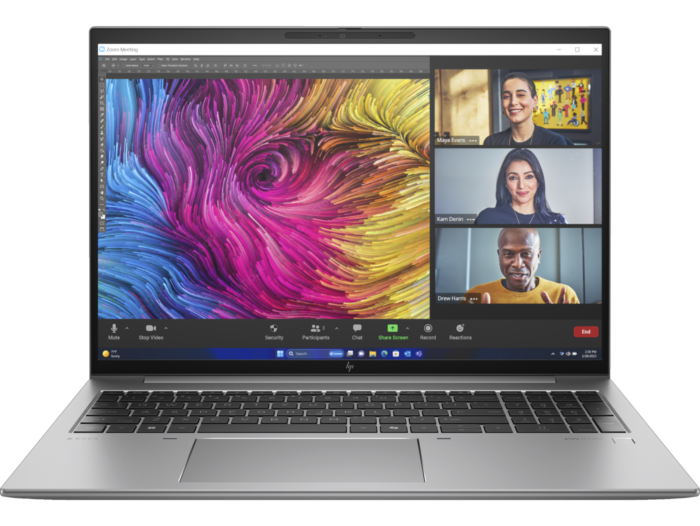 Laptop HP ZBook Firefly G11 – 16" – Intel Core Ultra 7 – 32GB RAM – 1TB SSD – NVIDIA RTX A500 – Windows 11 Pro – Plata