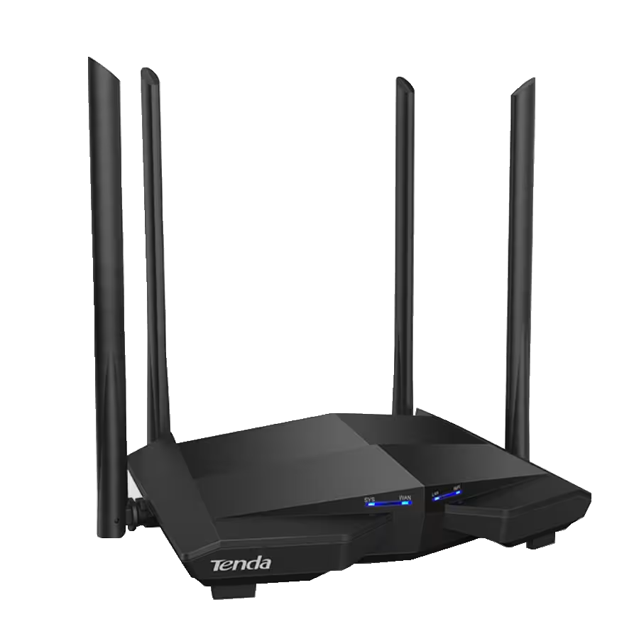 AC10V 5.0 Router Tenda WiFi Gigabit de doble banda AC1200