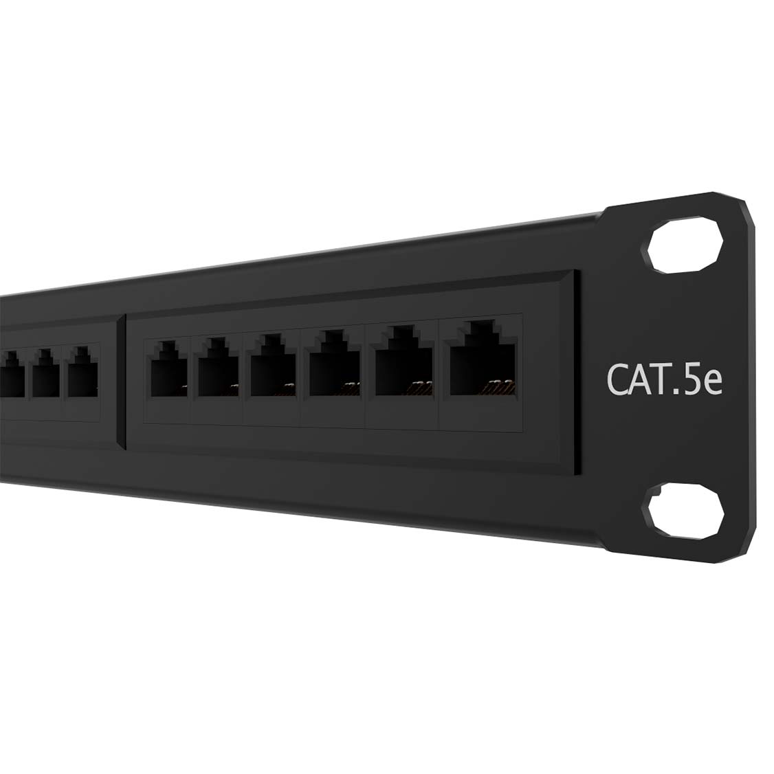 Panel de conexiones Nexxt Solutions Infrastructure AW190NXT06, Cat5e, 19", 24 puertos