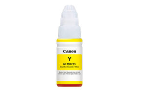 Recarga de Tinta Amarilla Original Canon GI 190 Y