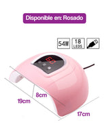 Lampara de luz UV para esmalte de uñas