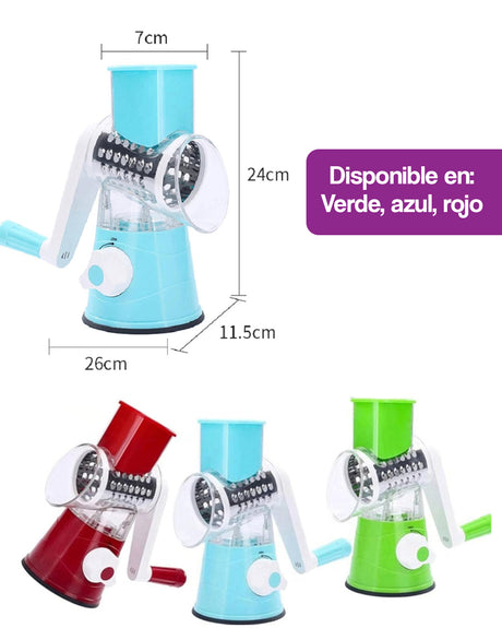 Rallador de vegetales manual