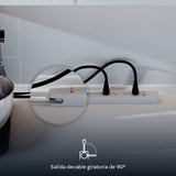 Regleta Inteligente Wi-Fi Nexxt NHP-E710 / 4 tomas AC / 2 USB / App Nexxt Home