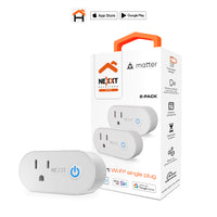 Nexxt Solutions Home – Smart Plug Wi-Fi Matter (Paquete 2) NHP-S611M 2PK