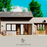 Panel Solar Universal Nexxt Solutions Home NHC‑SP6W – 6W – IP66 – Para Cámaras y Dispositivos Exteriores